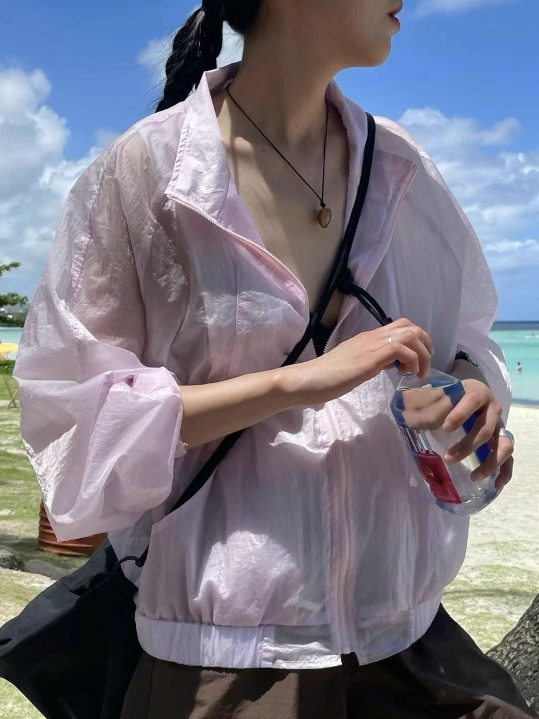 (Premium) Sun Block See Through Jacket