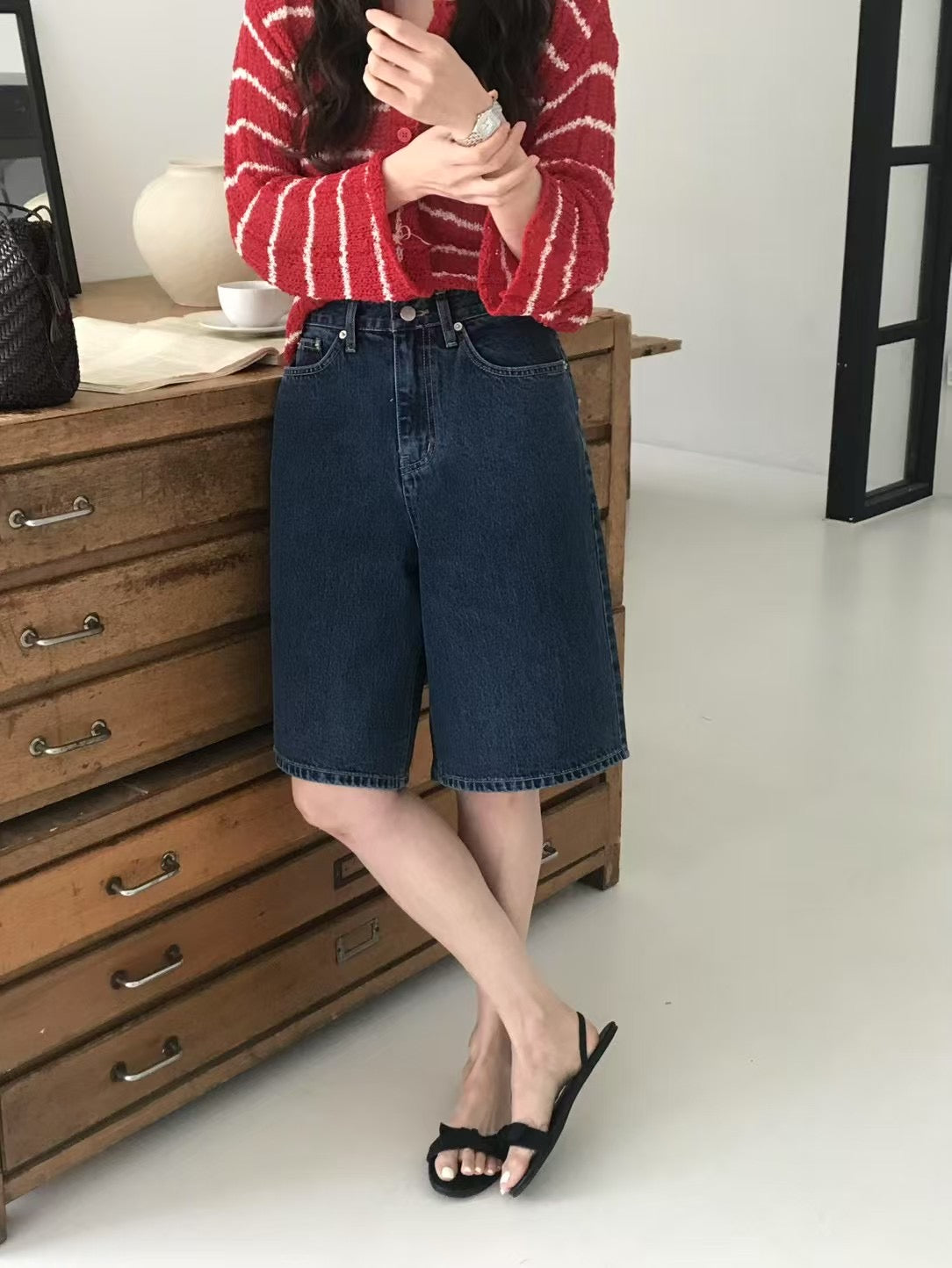 (Premium) Midi Jeans