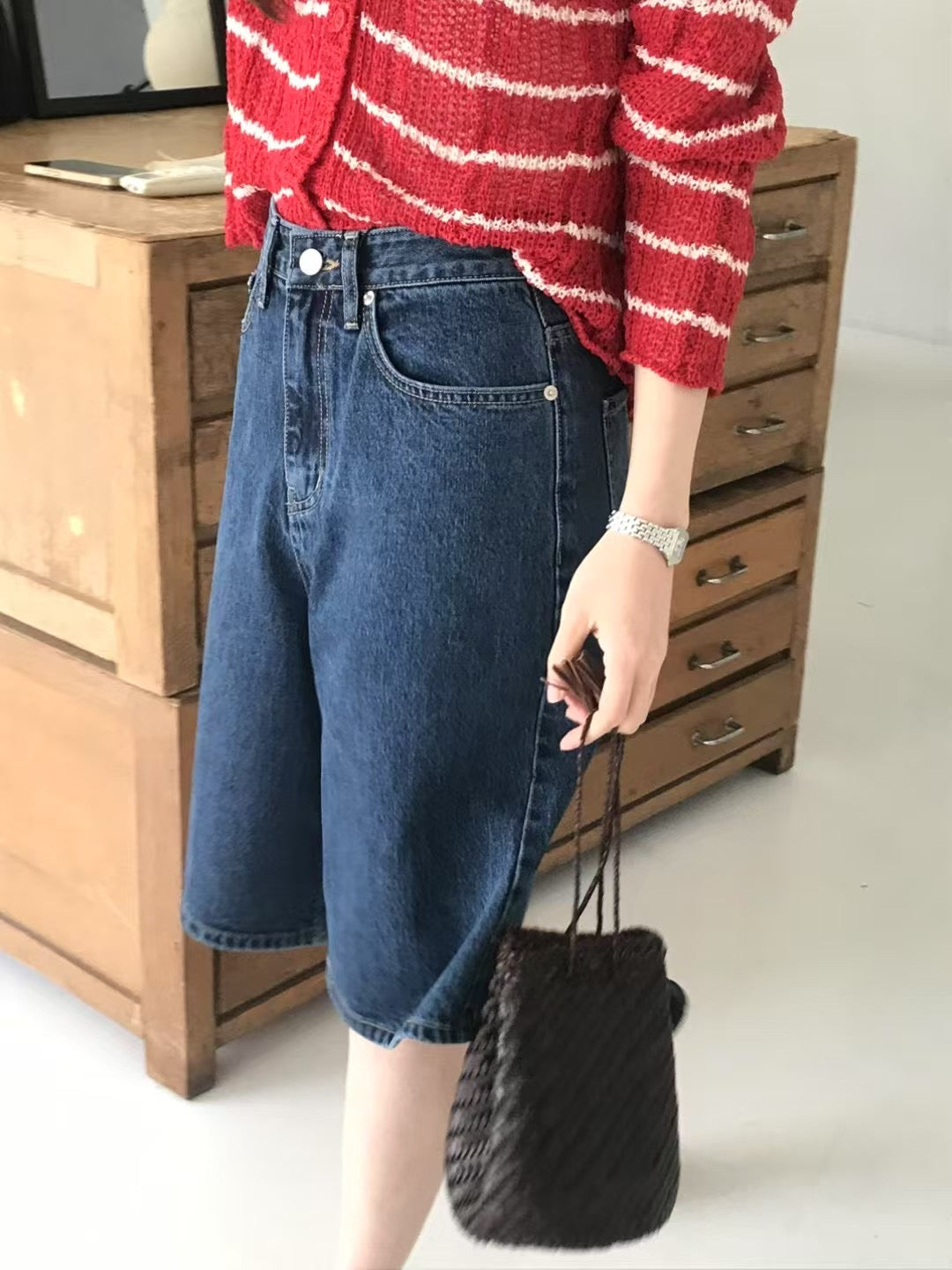 (Premium) Midi Jeans