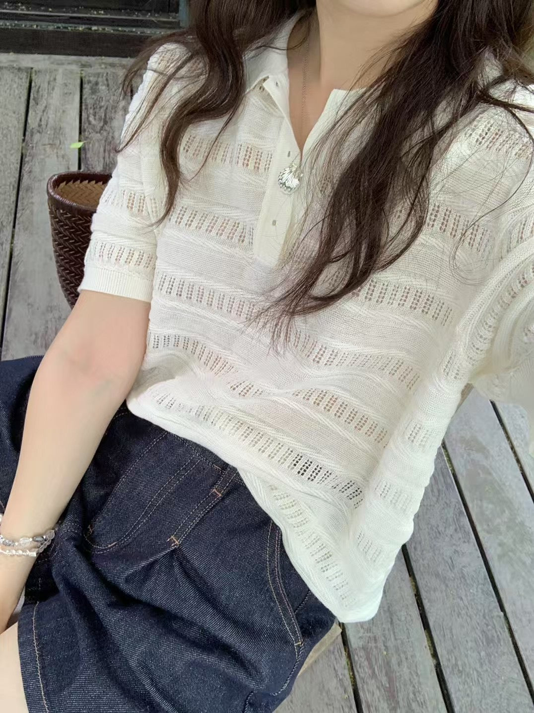 (Premium) Summer Knit Polo