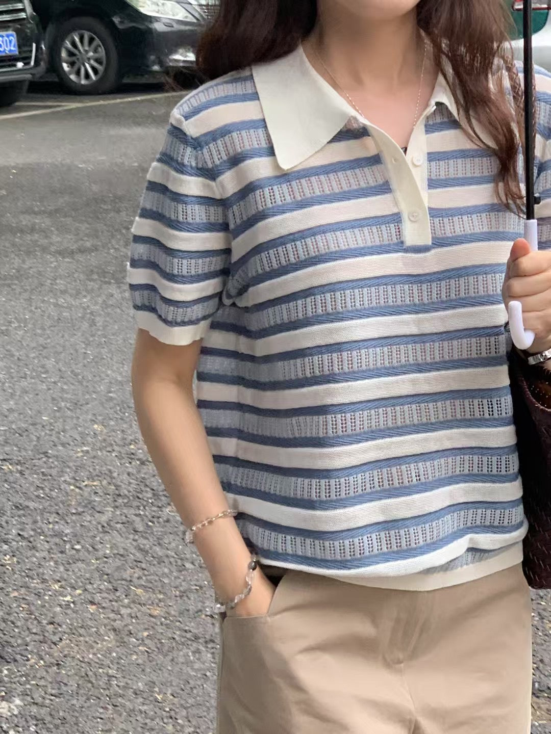 (Premium) Summer Knit Polo