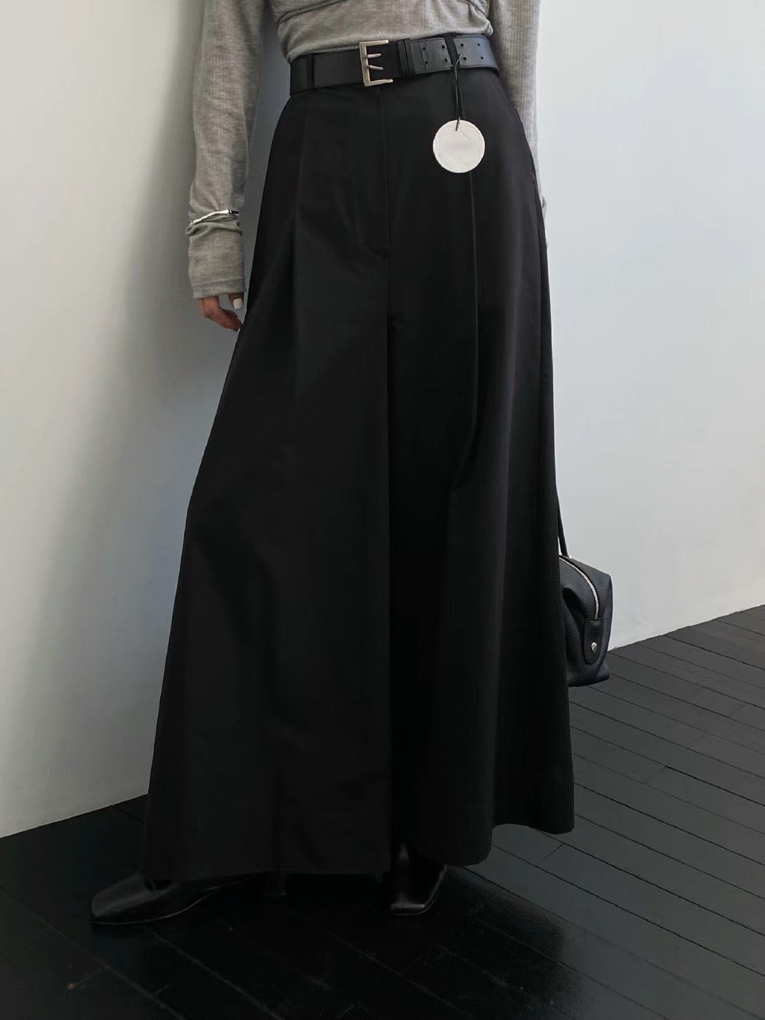 (Premium) Wide-leg Pants