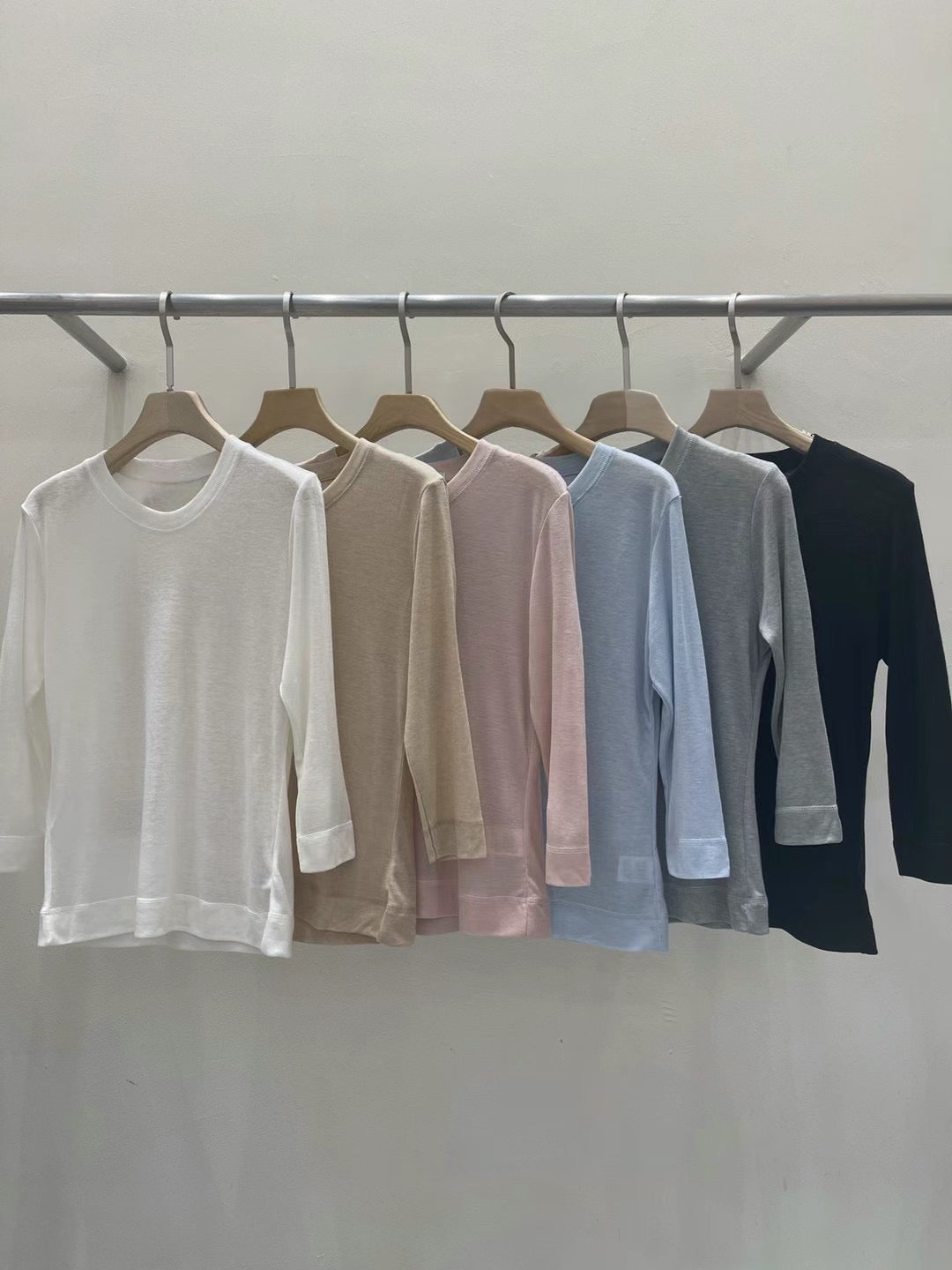 (Premium) Half-Sleeve Tencel Tee