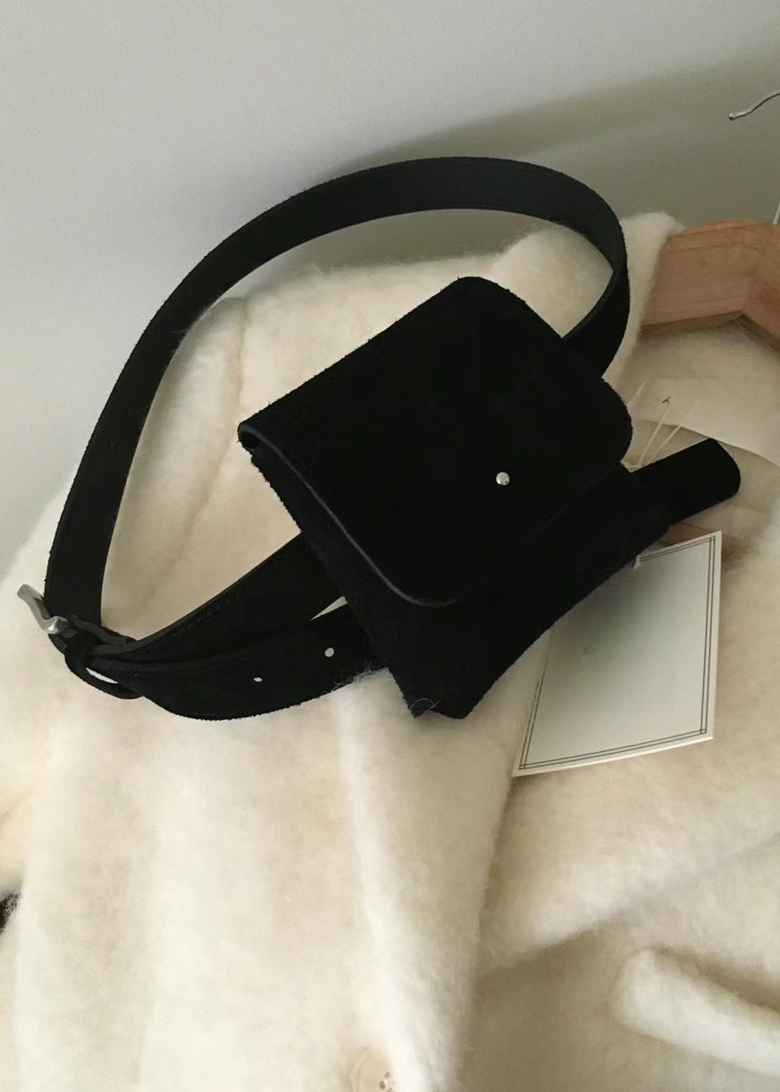 Suede Belt Bag