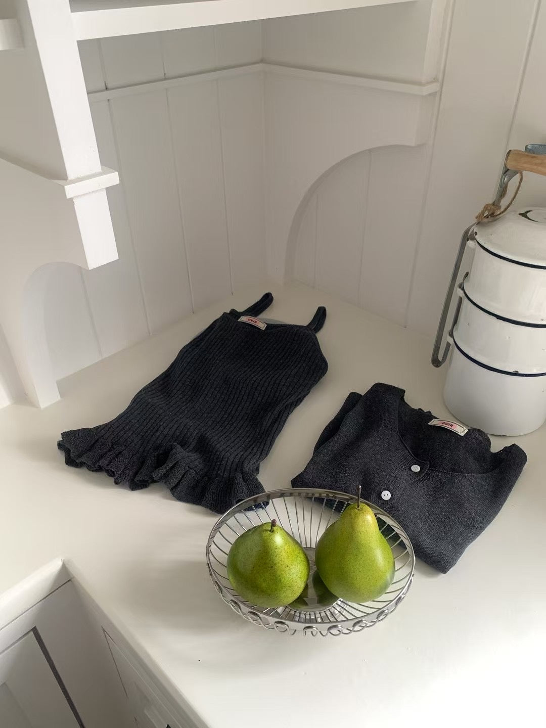 (Premium) Linen Knit Set