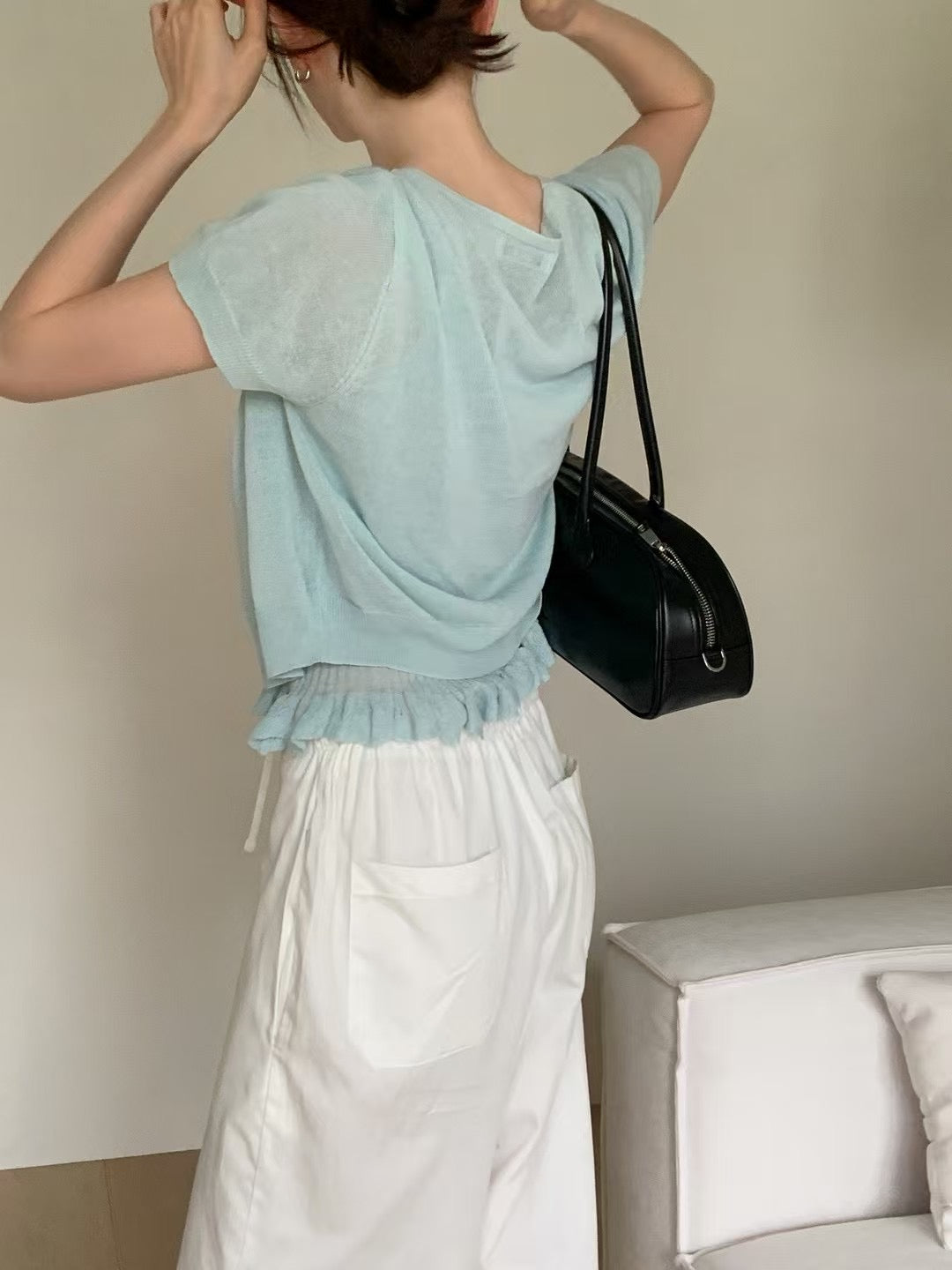 (Premium) Linen Knit Set