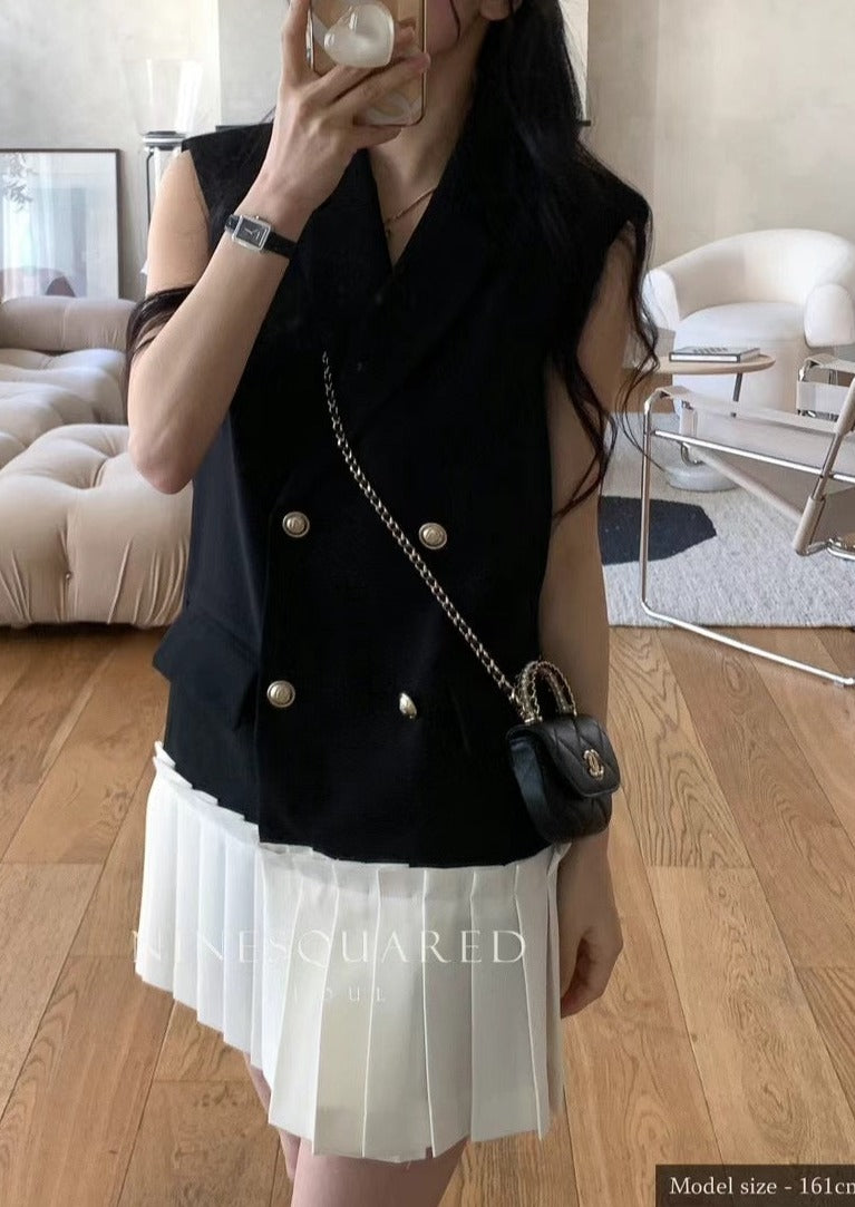 (Premium) Ninesquared - Sleeveless Blazer Dress