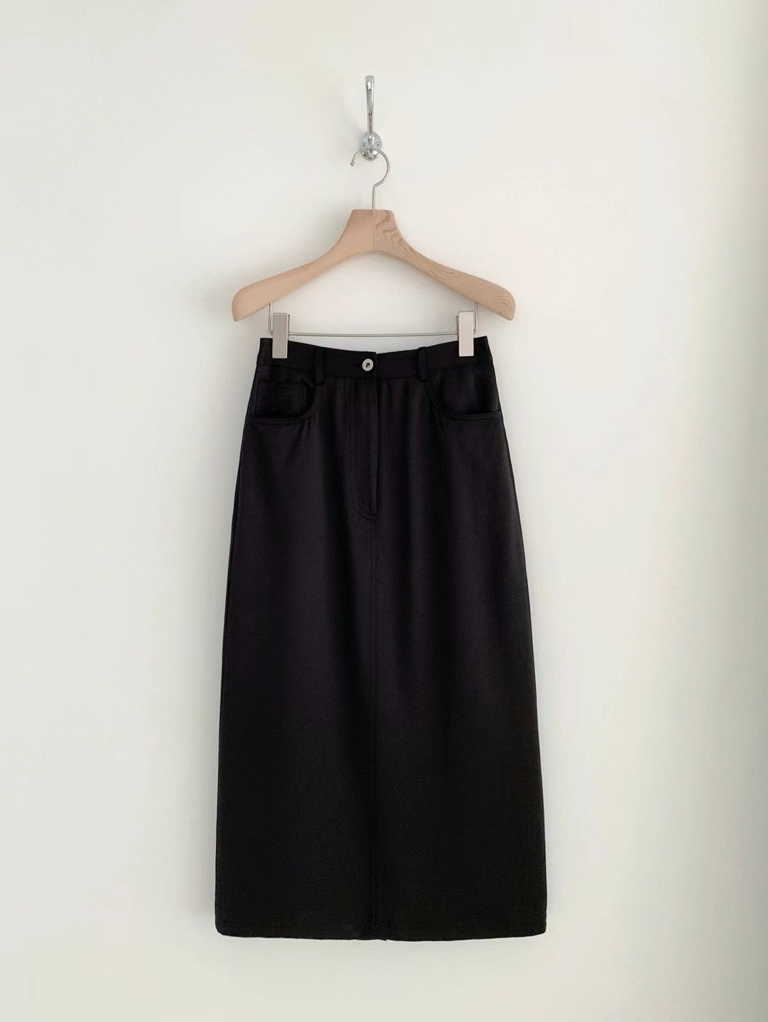 (Premium) Glossy Pencil Skirt