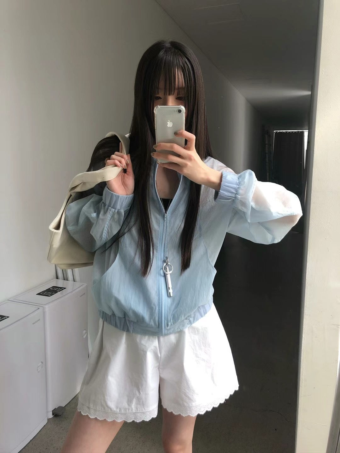 (Premium) Sun Block See Through Jacket