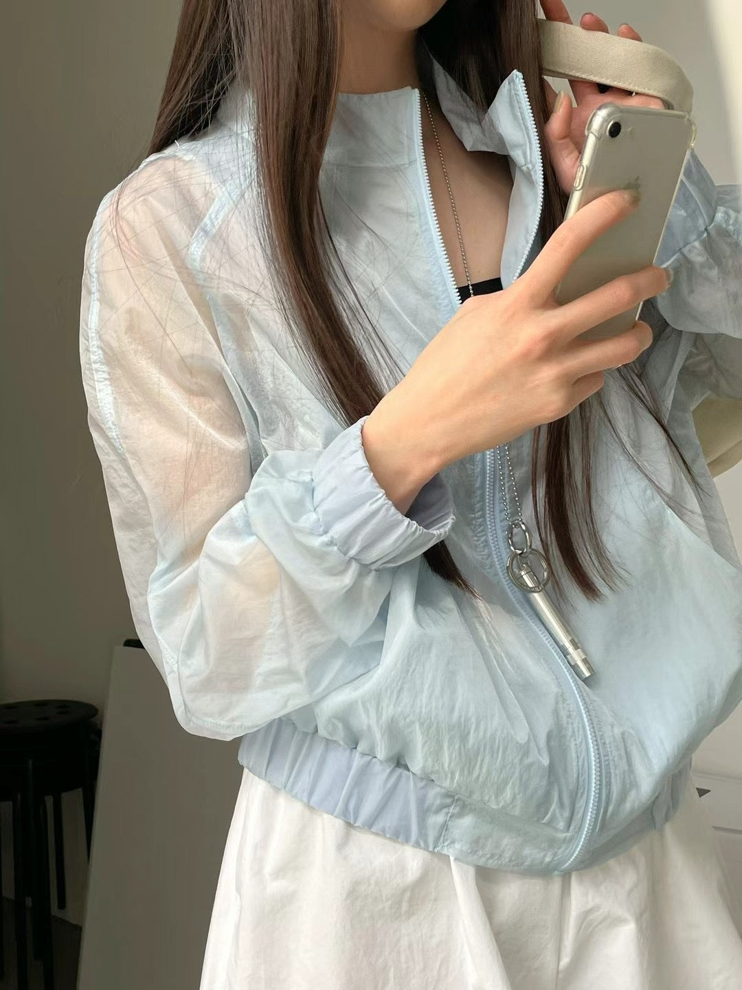 (Premium) Sun Block See Through Jacket