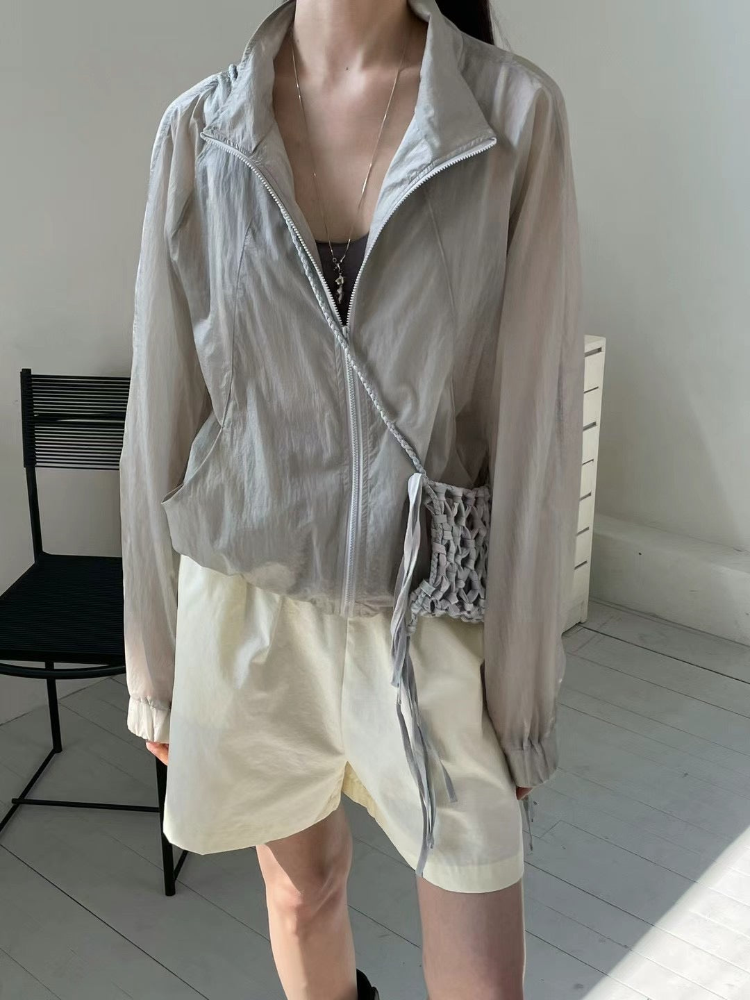 (Premium) Sun Block See Through Jacket