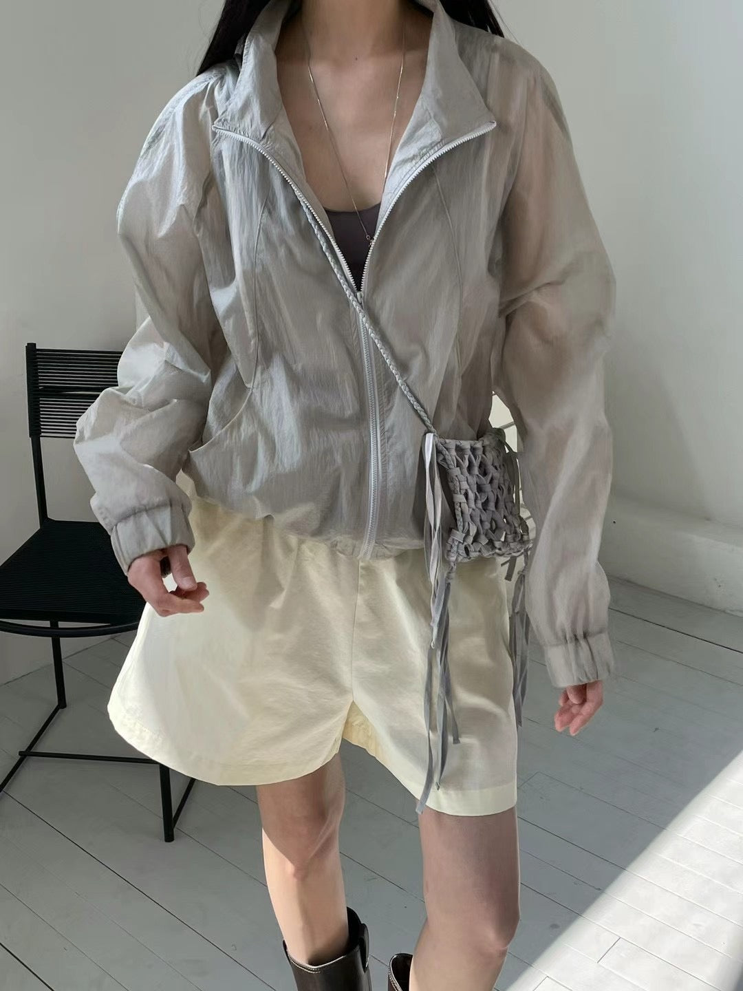 (Premium) Sun Block See Through Jacket