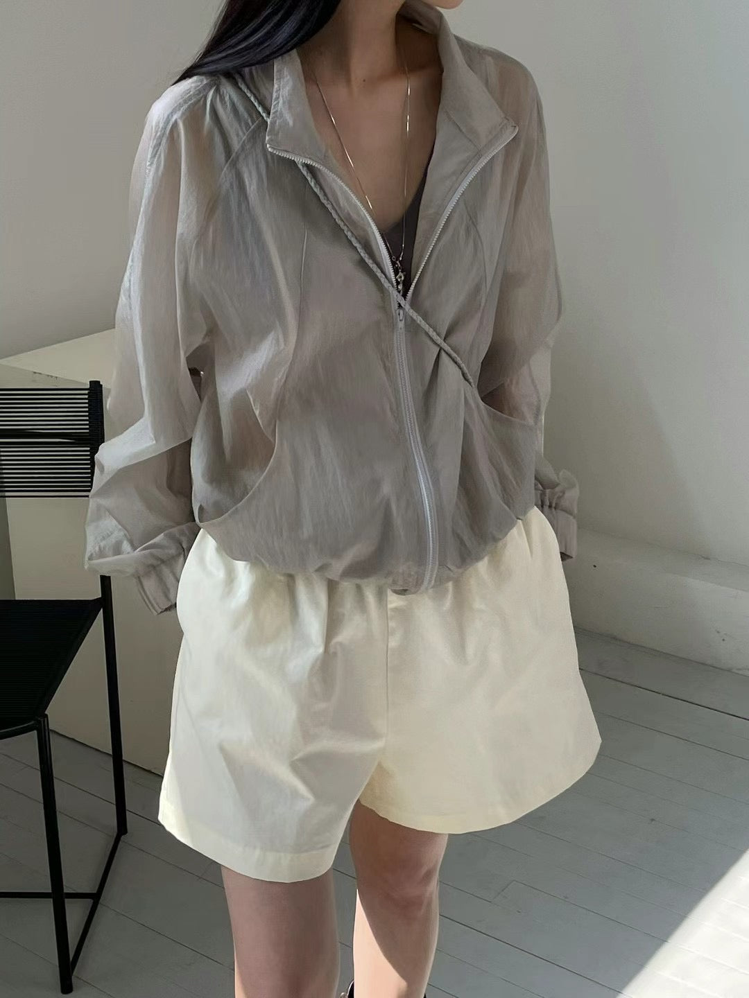 (Premium) Sun Block See Through Jacket