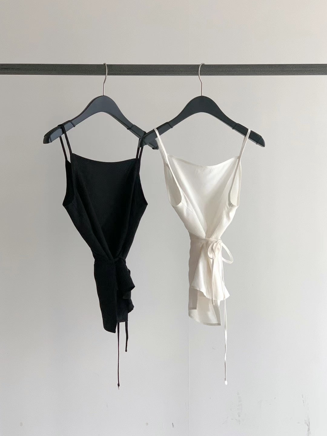 (Premium) Wrapped Camisole Tee Set