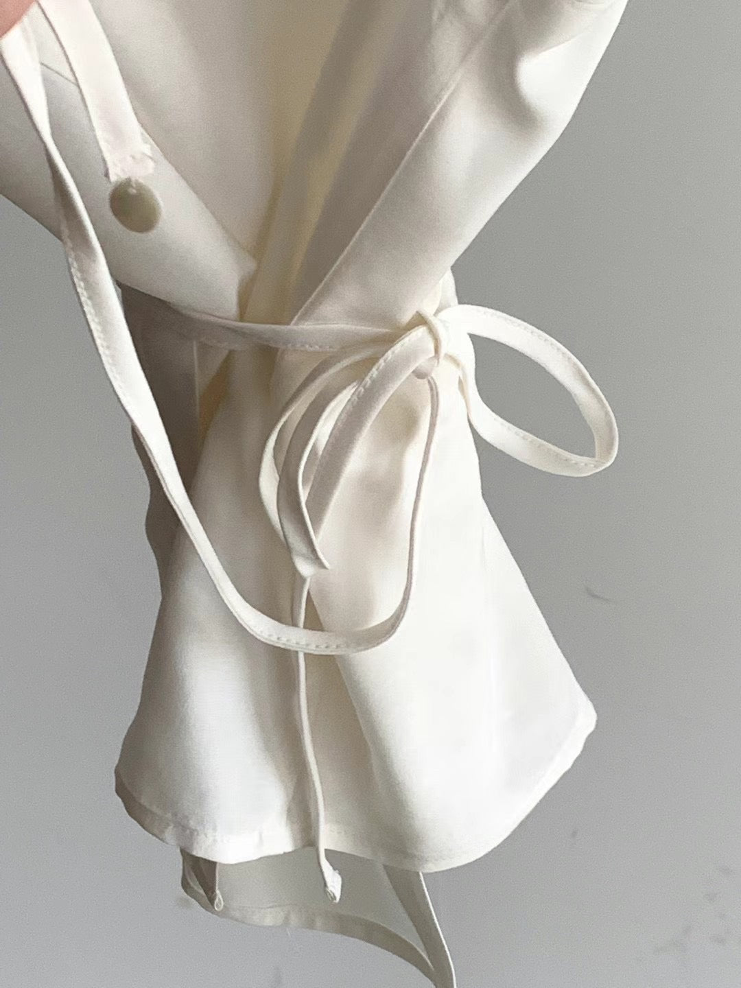 (Premium) Wrapped Camisole Tee Set