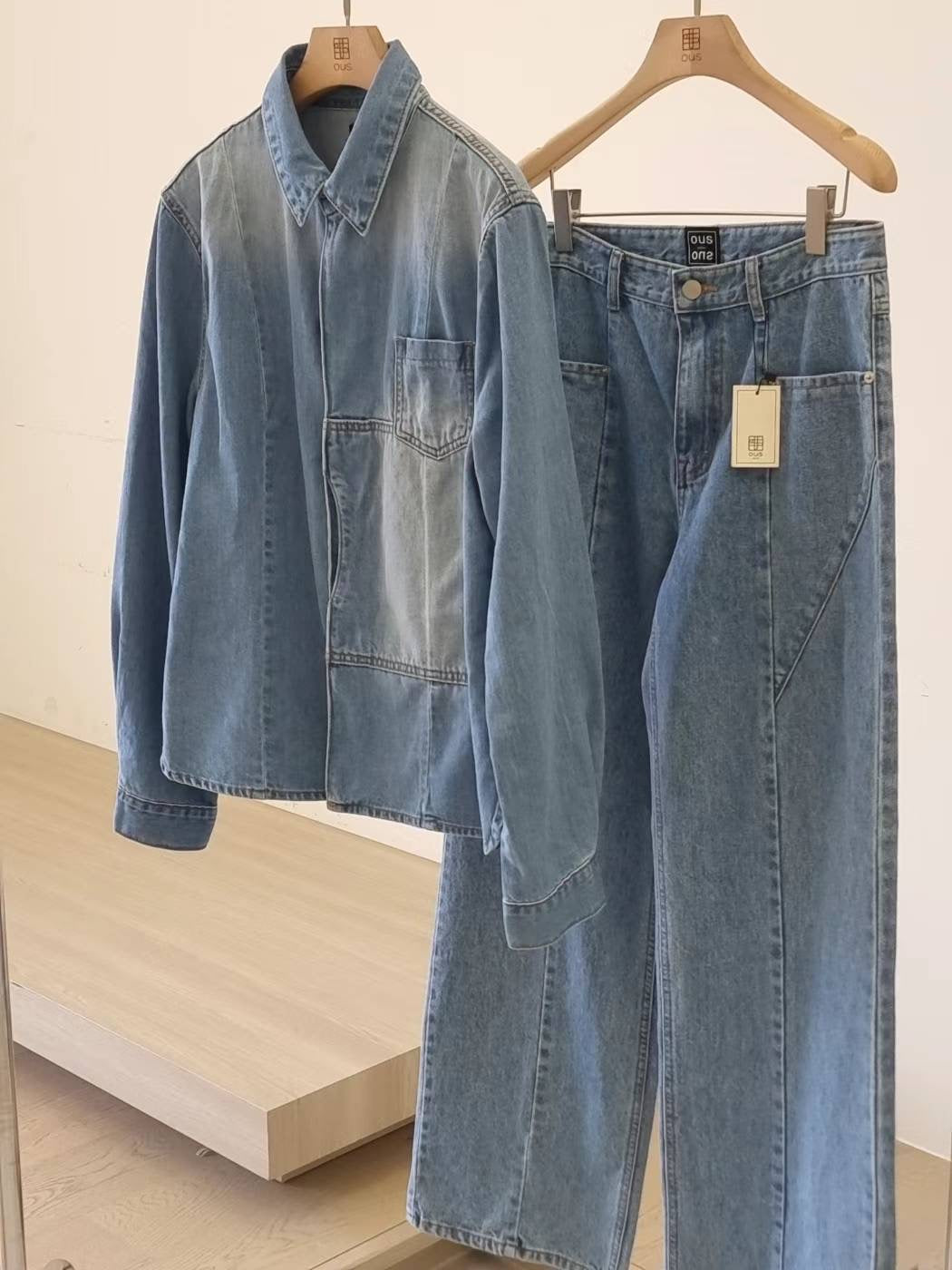 (Premium) Denim Shirt Jacket