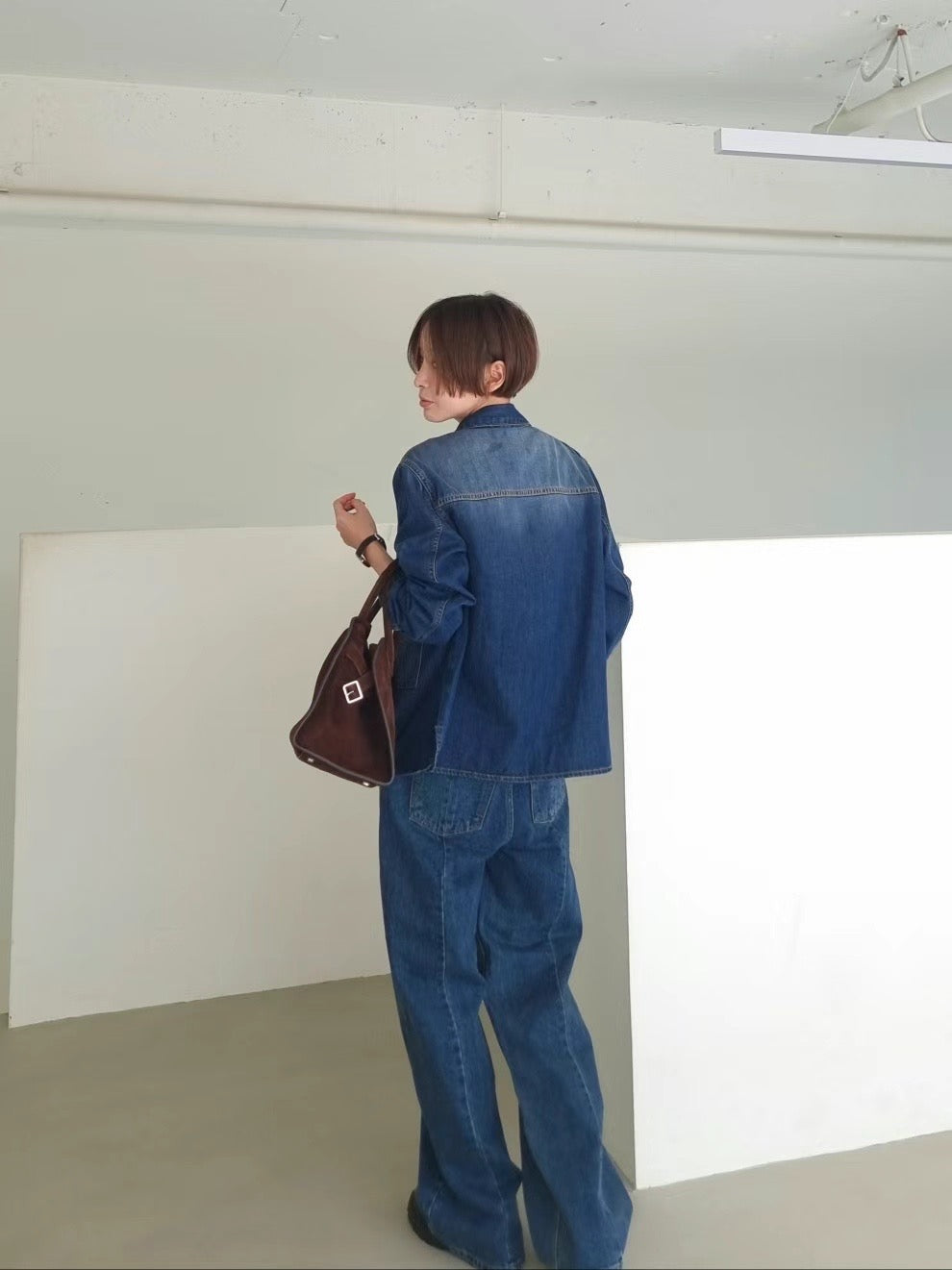 (Premium) Denim Shirt Jacket