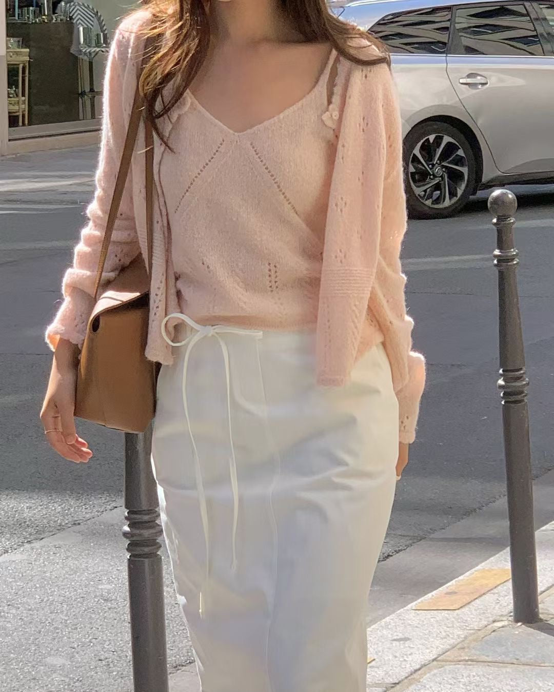 Crochet Cardigan Set
