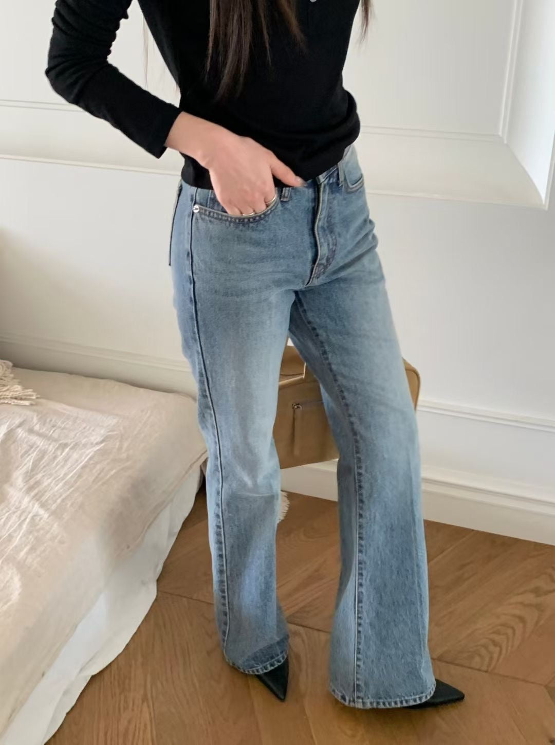 (Premium) Bell-cut Jeans
