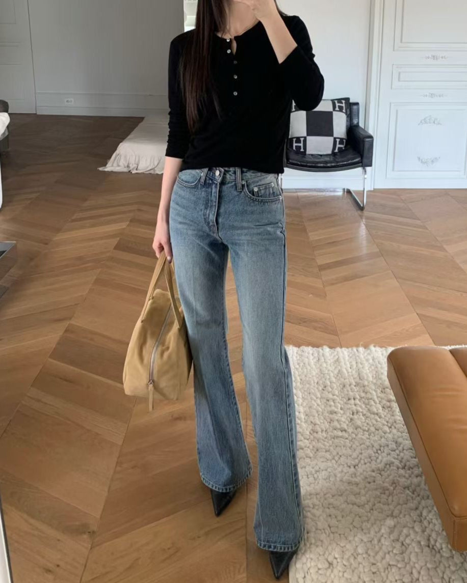 (Premium) Bell-cut Jeans