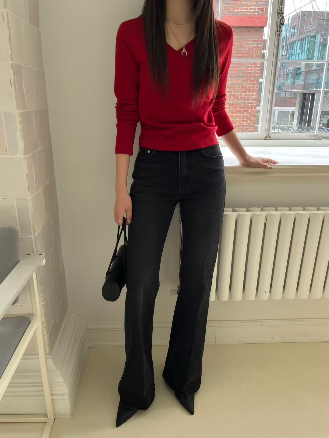 (Premium) Bell-cut Jeans