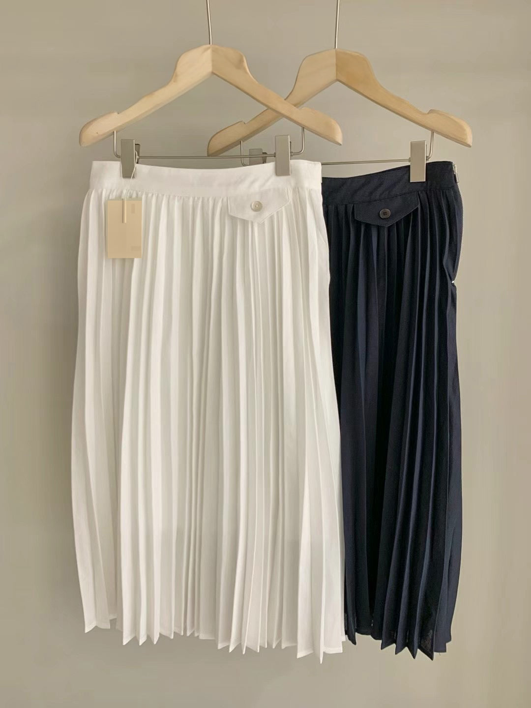 (Premium) Bamboo Pleated Skirt