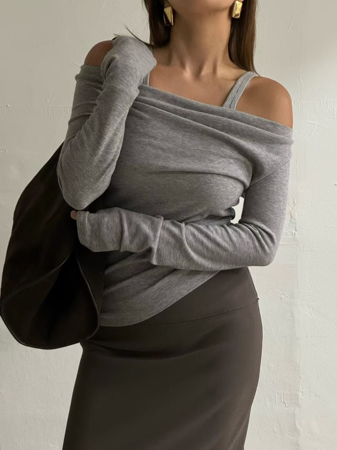 (Premium) Off-Shoulder Tee