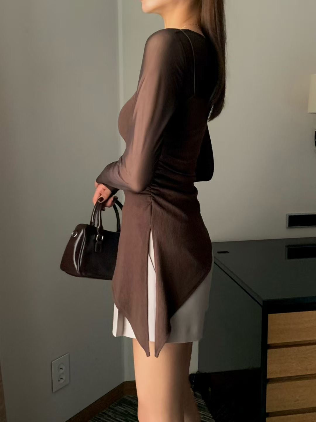 (Premium) Asymmetrical Camisole Vest