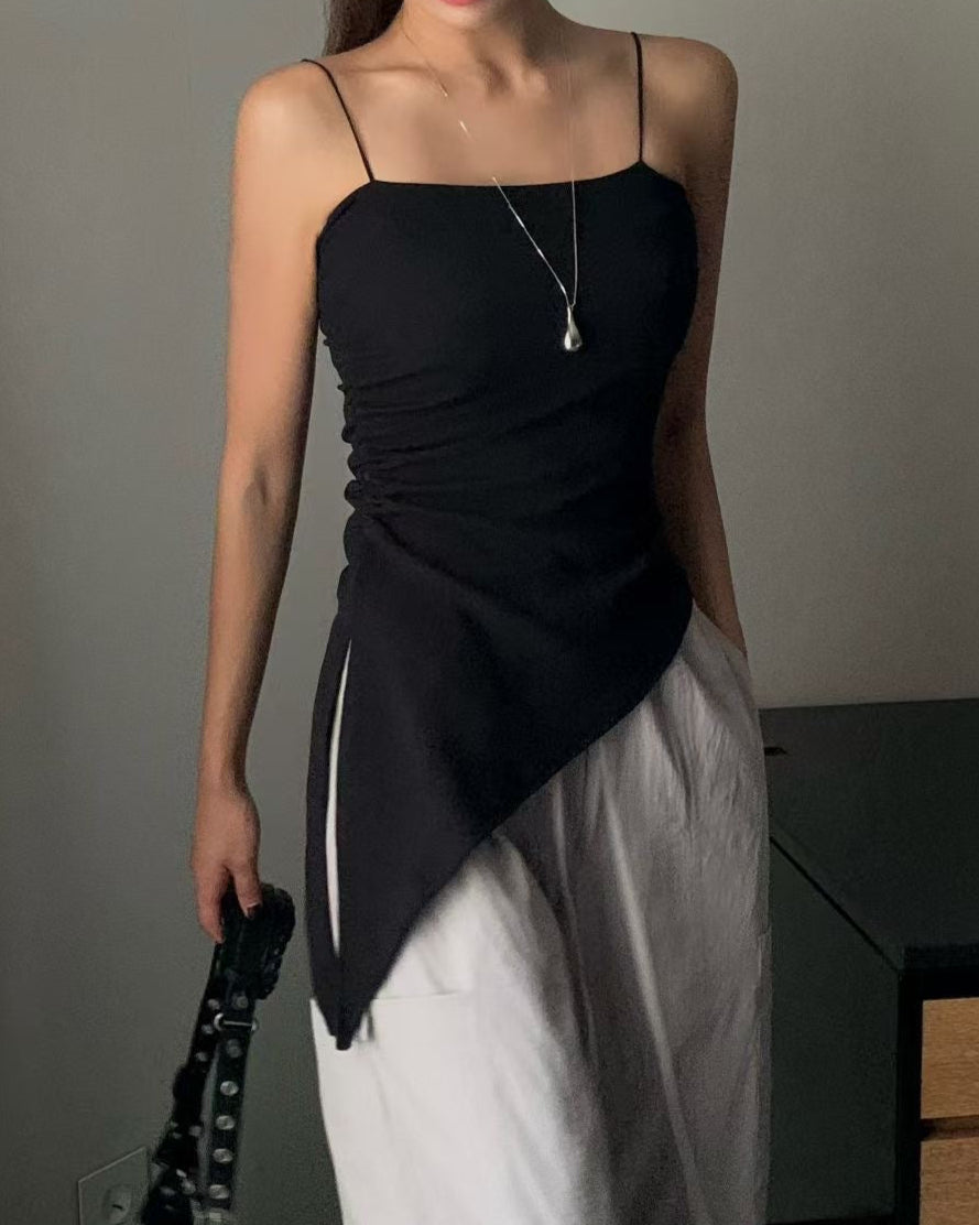 (Premium) Asymmetrical Camisole Vest