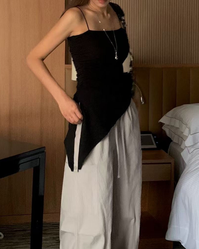 (Premium) Asymmetrical Camisole Vest