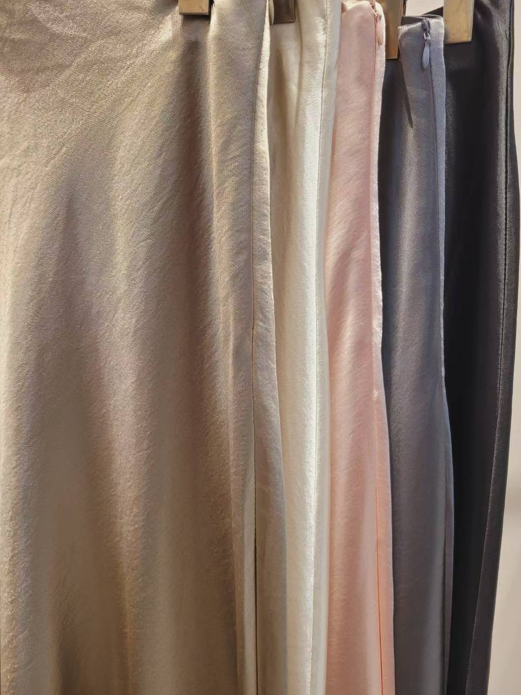 Satin Maxi Skirt
