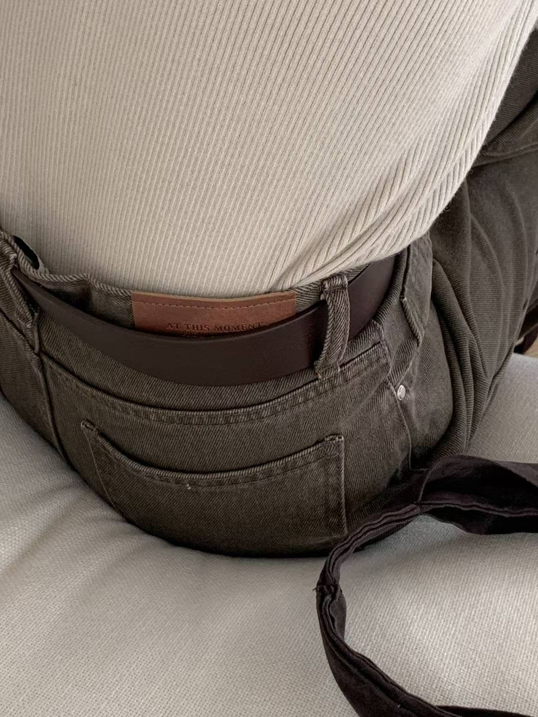 Earth Tone Pencil Jeans