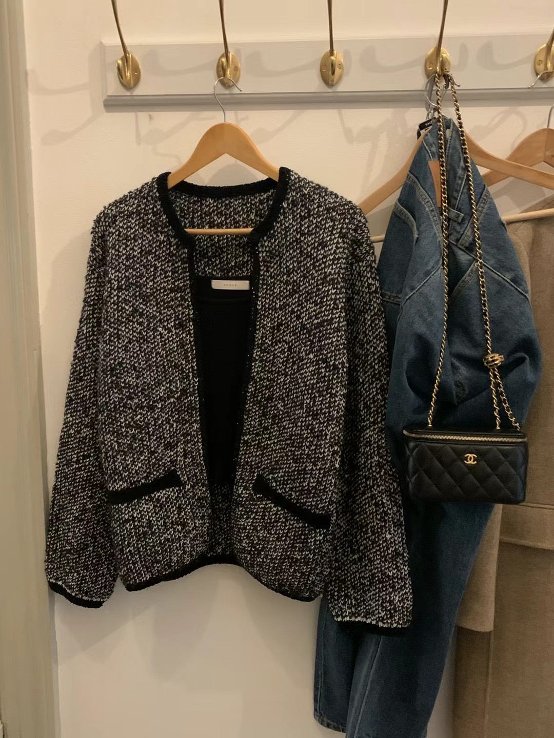 (Premium) Mixed CC Style Cardigan