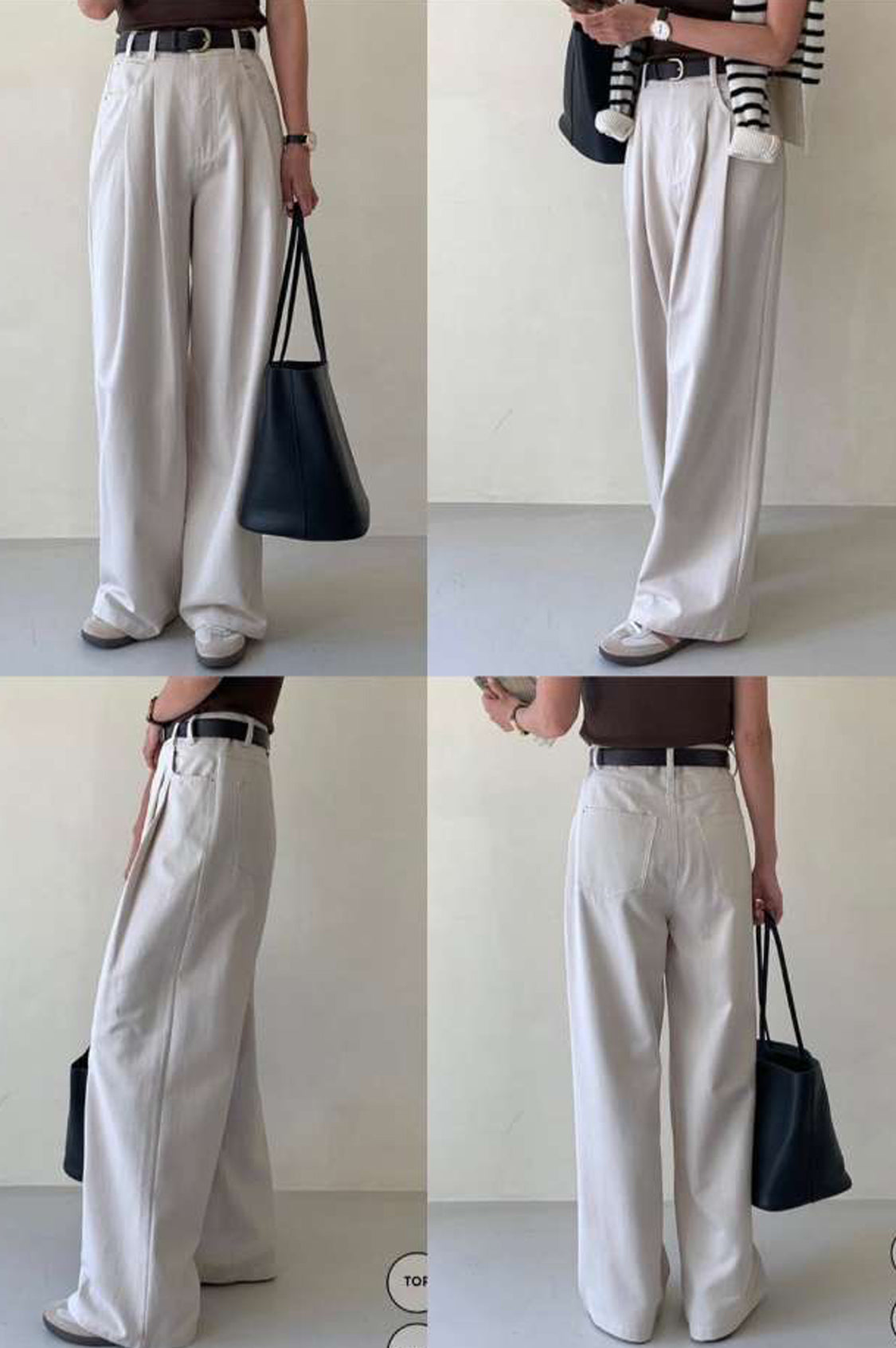 (Premium) Cotton Pants-Belt Set