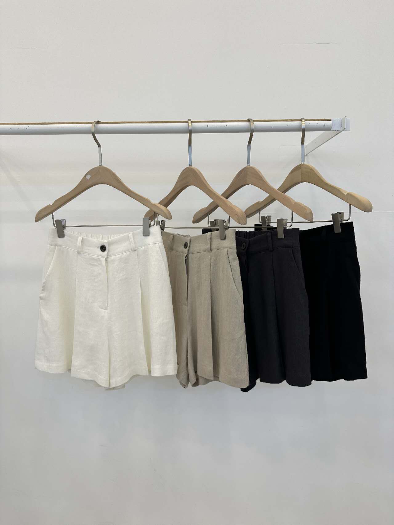 Cotton Linen Shorts