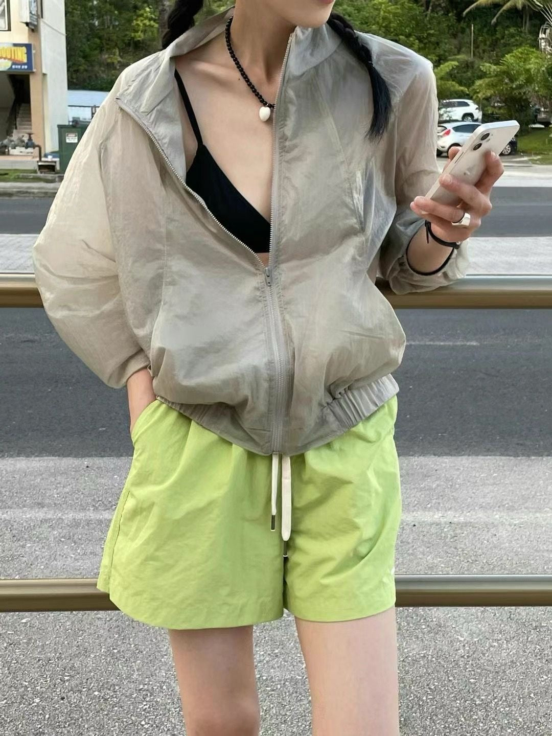 (Premium) Sun Block See Through Jacket