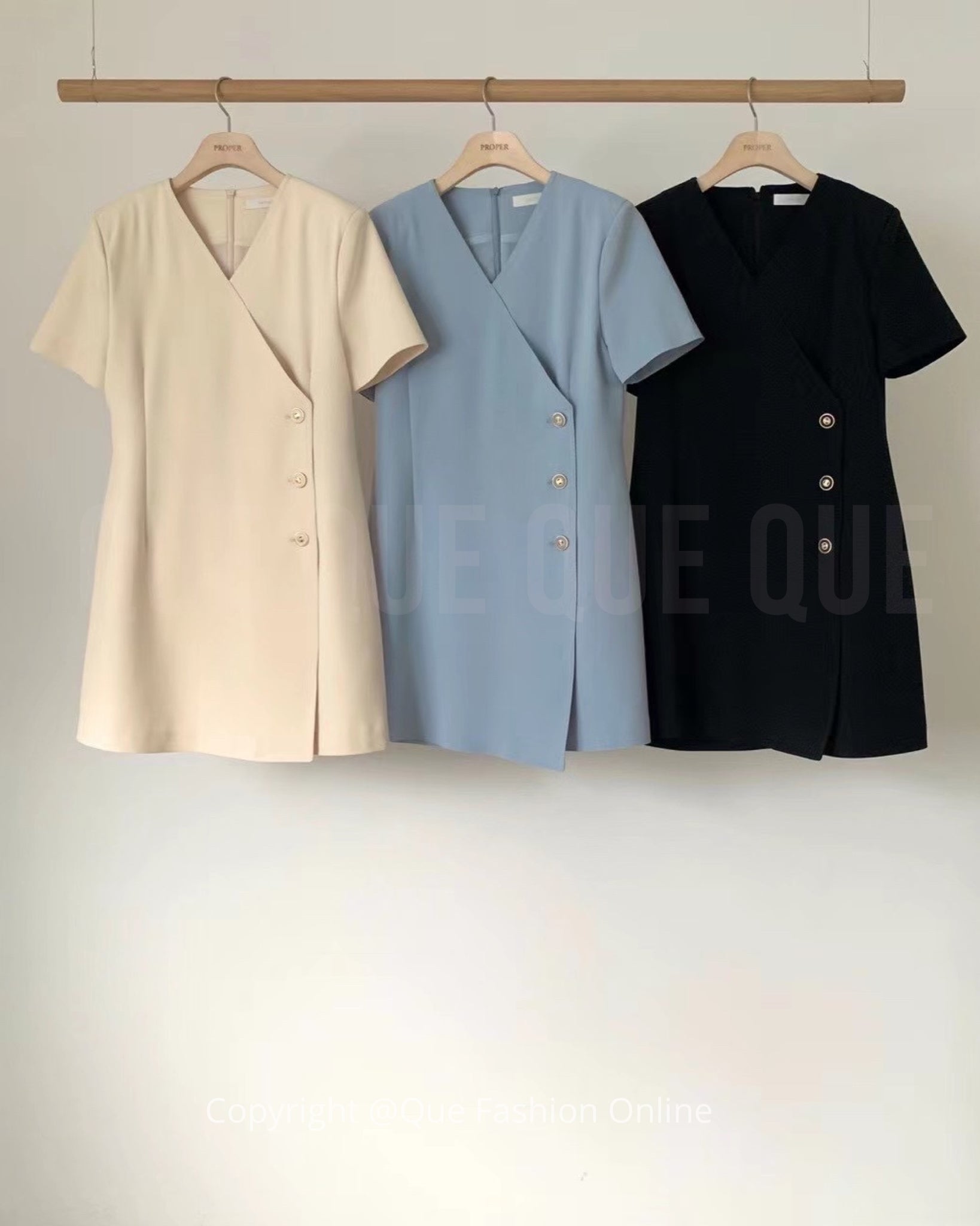 (Premium) Surplice Vintage Buttons OPS