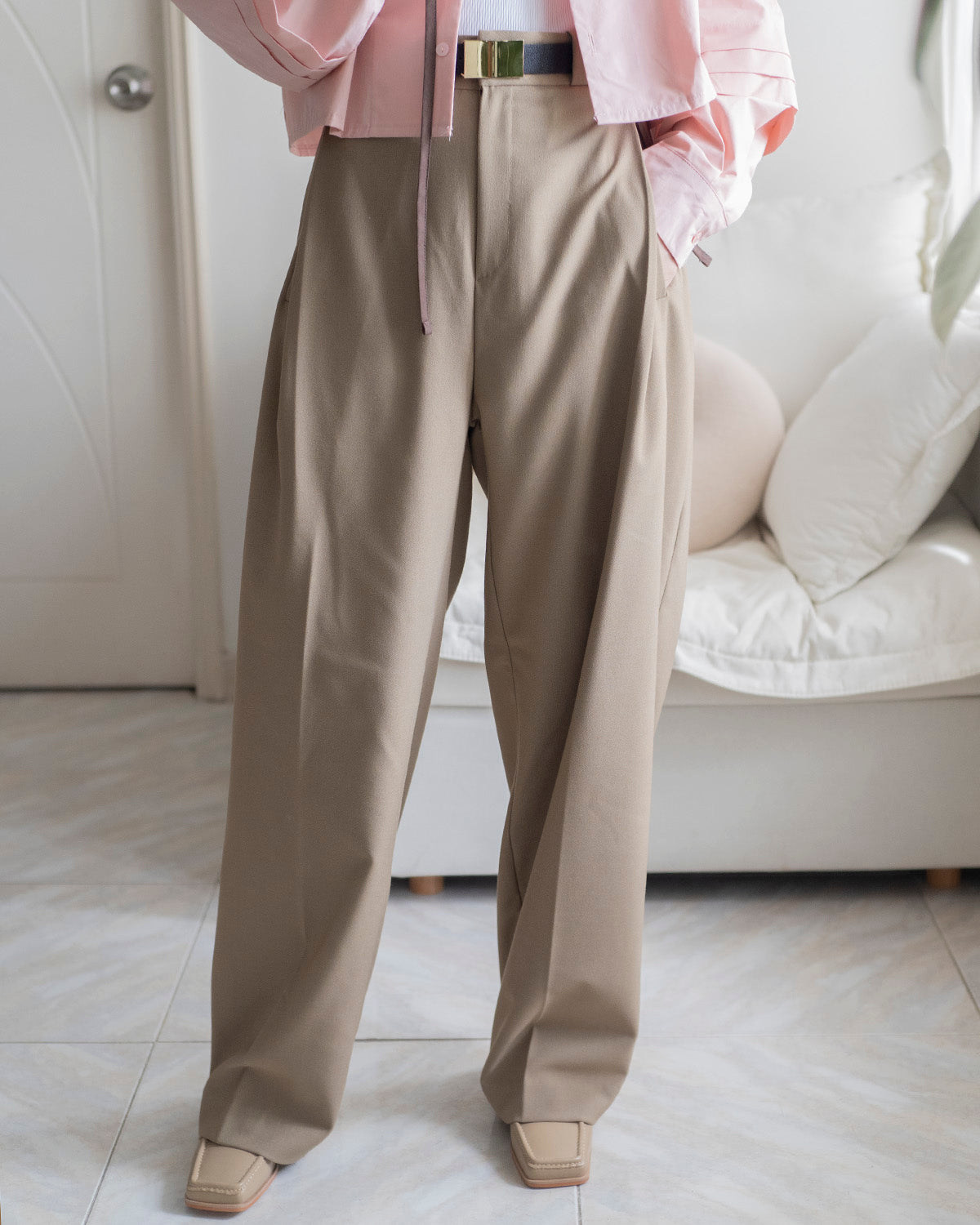 Layers Pants w/ Belt Set