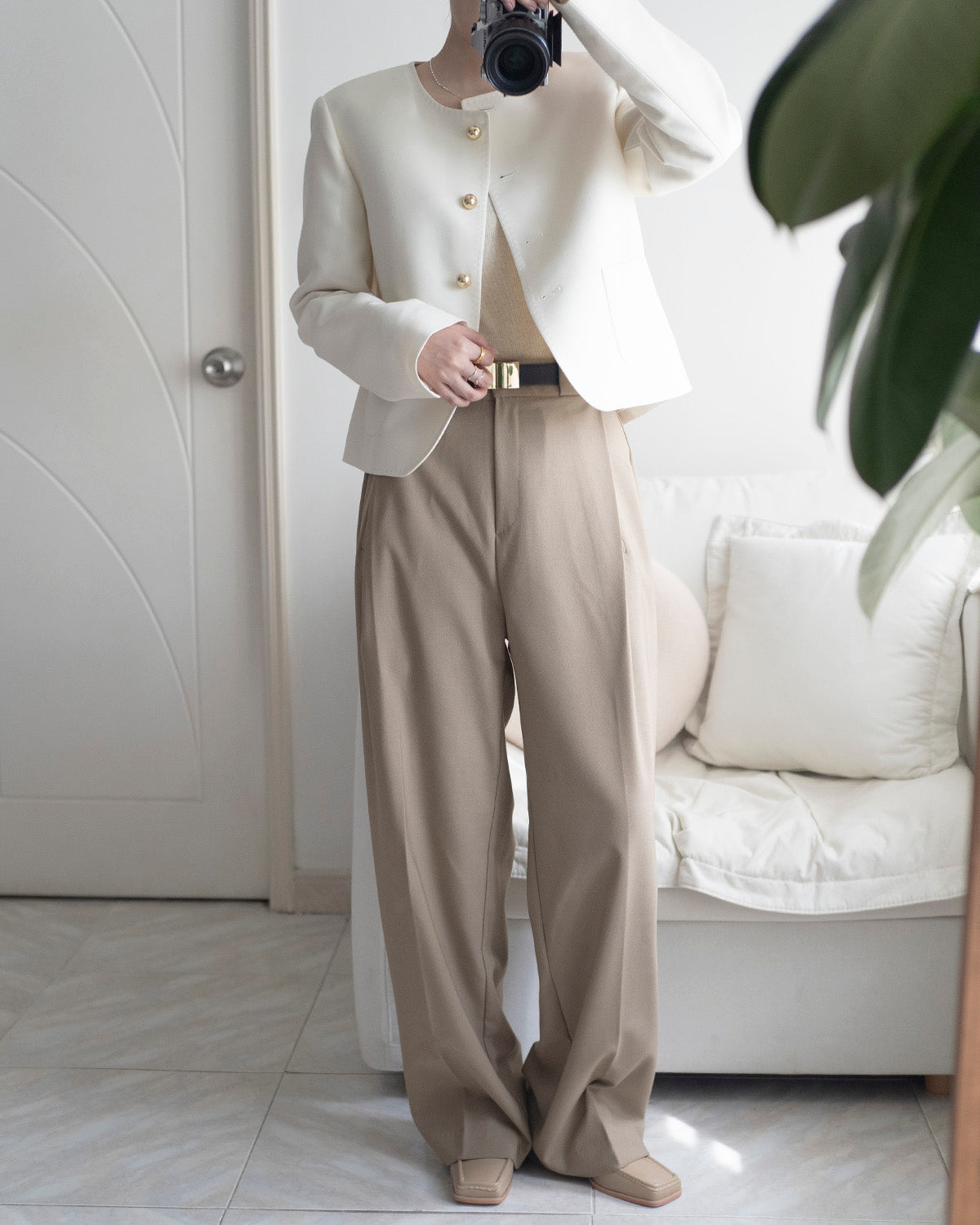 Layers Pants w/ Belt Set