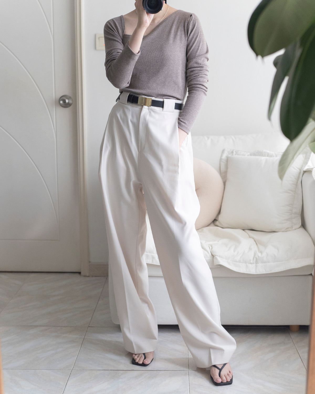 Layers Pants w/ Belt Set