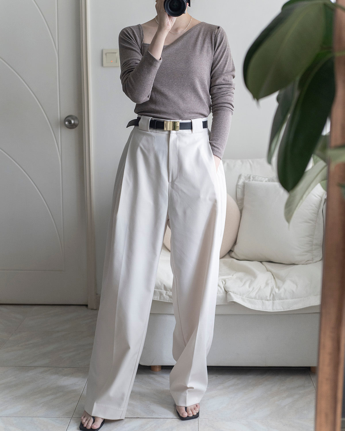 Layers Pants w/ Belt Set
